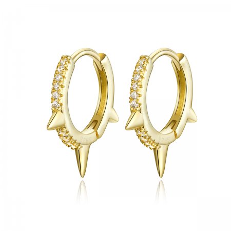 PANDORA Style Irregular Geometry Hoop Earrings - BSE168