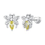 Pandora Style Bee Two Wear Studs Earrings - SCE1580