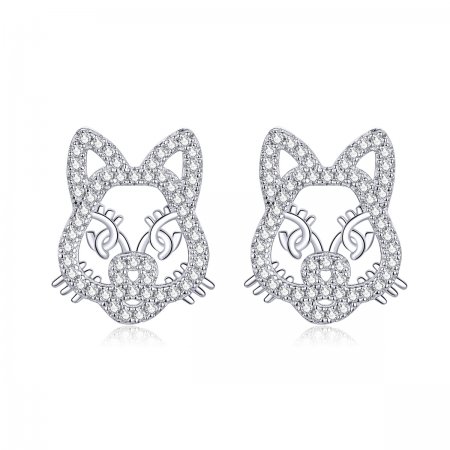 PANDORA Style Cute and Cute Tiger Stud Earrings - SCE763