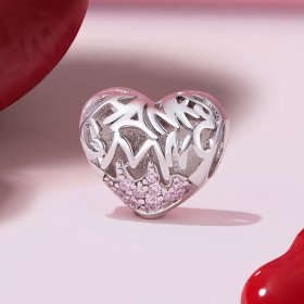 Pandora Style Thanksgiving Heart Charm - BSC923