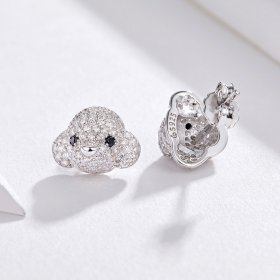 PANDORA Style Poodle Stud Earrings - BSE098