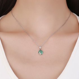 Silver Love of Mermaid Necklace - PANDORA Style - SCN262