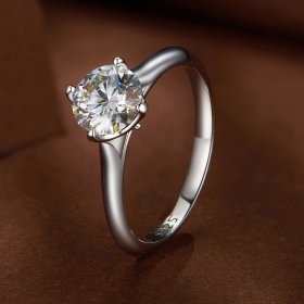 Pandora Style Engagement Ring with a stunning 1 Carat Moissanite - MSR033