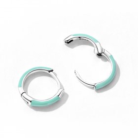 PANDORA Style Double Circle Hoop Earrings - SCE1454