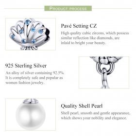 Pandora Compatible Silver Cherish Happiness Dangle Charm - SCC1155