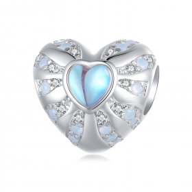 Pandora Style Heart of Illusion Charm - BSC918