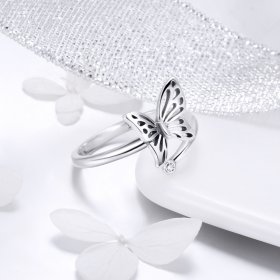 Silver Butterfly Dream Ring - PANDORA Style - SCR448