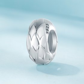 Pandora Style Feather Silicone Spacer - SCC2564