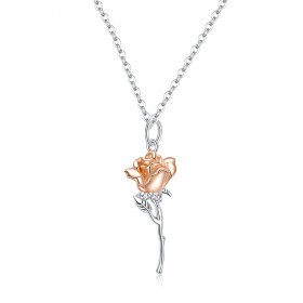 PANDORA Style Graceful Rose Necklace - BSN190