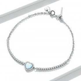 PANDORA Style Opal Love Bracelet - BSB086