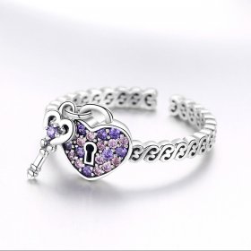 Silver Sweet Promise Ring - PANDORA Style - SCR486