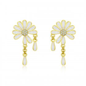 PANDORA Style Daisy Stud Earrings - BSE159