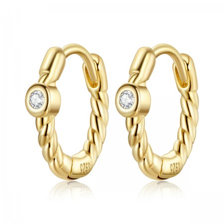 PANDORA Style French Hoop Earrings - SCE1255