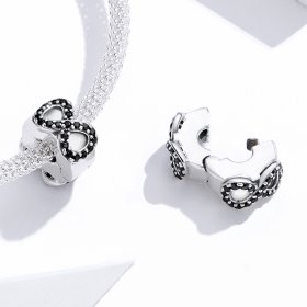 Pandora Style Silver Charm, Symbol of Infinity - SCC1498