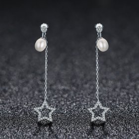 PANDORA Style Bright Stars Drop Earrings - VSE127
