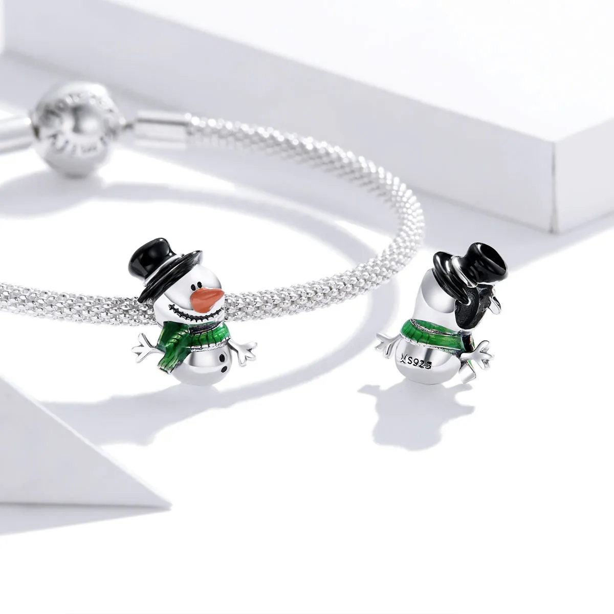 Little Snowman Charm - PANDORA Style - SCC1665