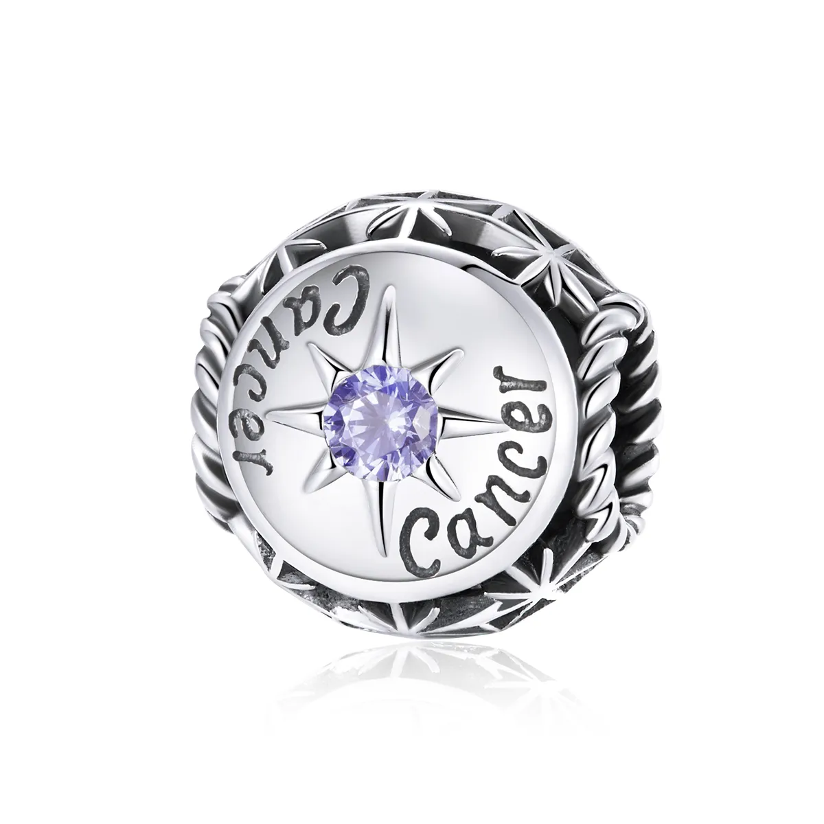 Shining Cancer Charm - PANDORA Style - SCC1725-4