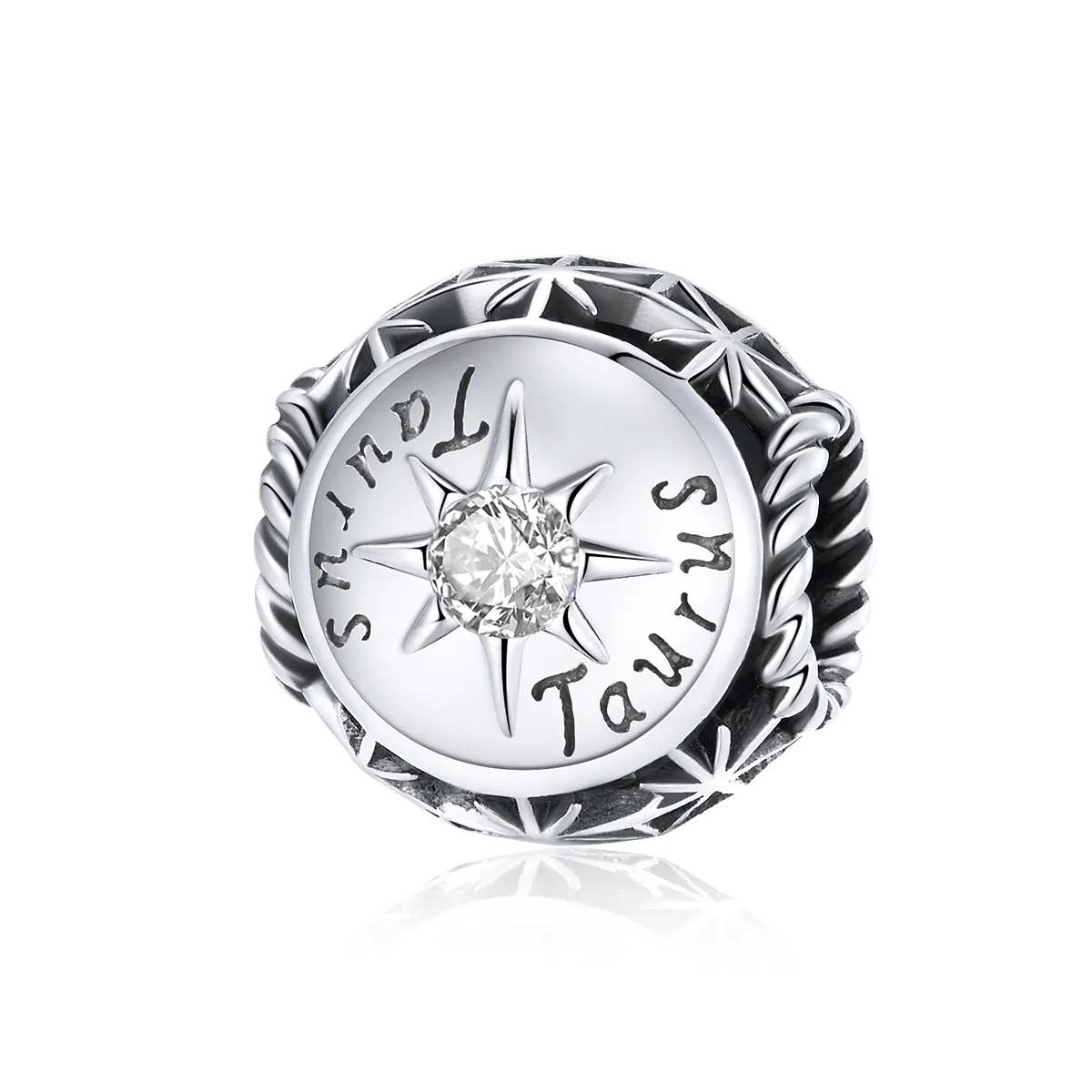 Shining Taurus Charm - PANDORA Style - SCC1725-2