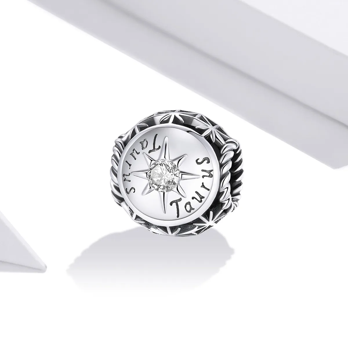 Shining Taurus Charm - PANDORA Style - SCC1725-2