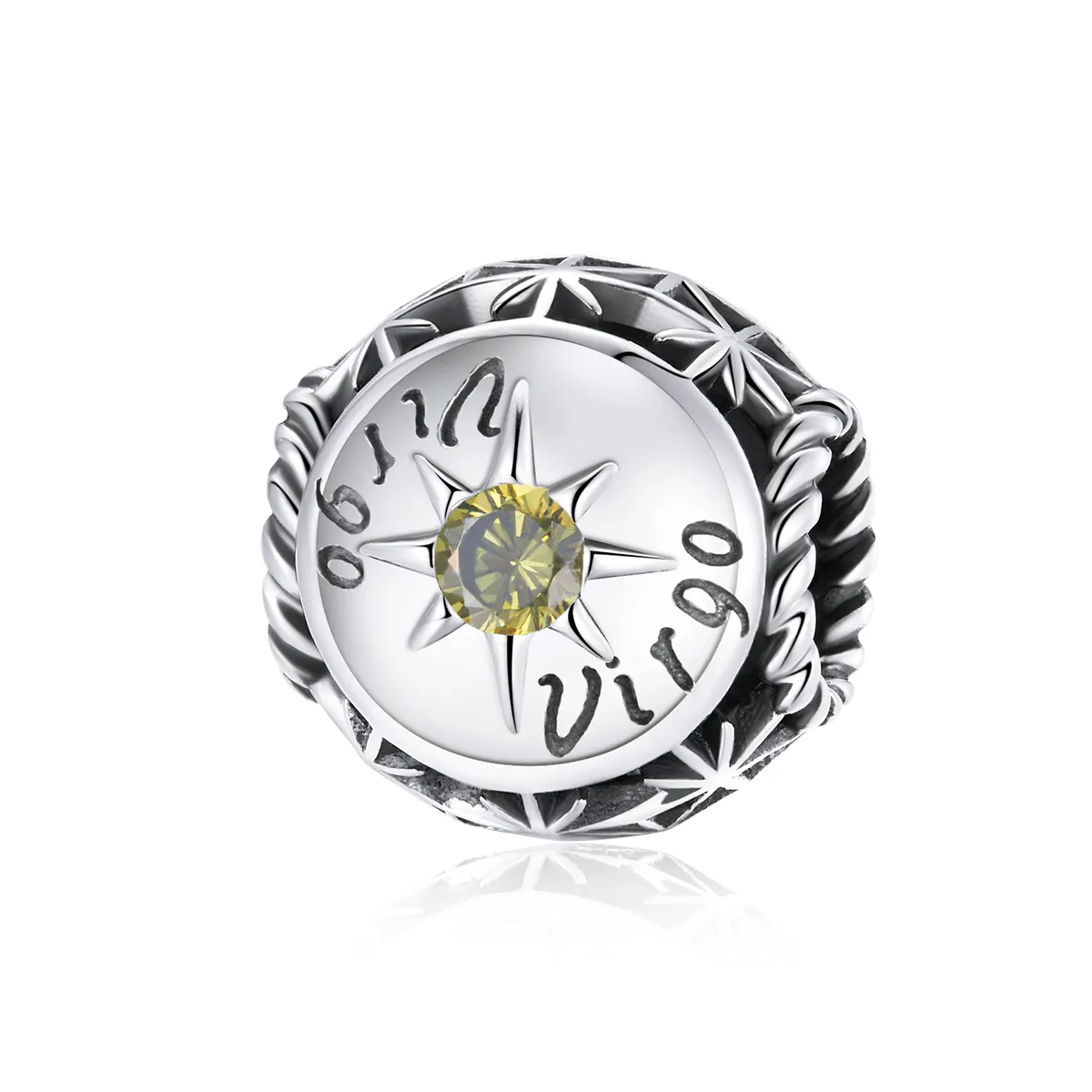 Shining Virgo Charm - PANDORA Style - SCC1725-6