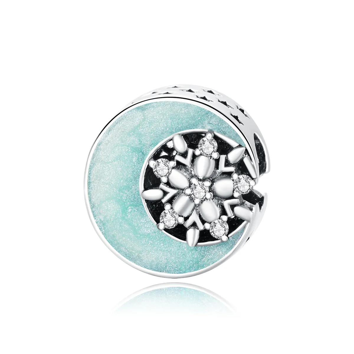 Snow & Moonlight Charm - PANDORA Style - SCC1653