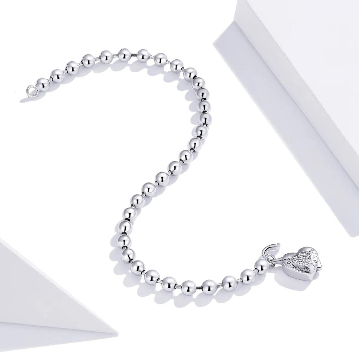 Pandora Style Chain Bracelet, Bead Chain - SCB203