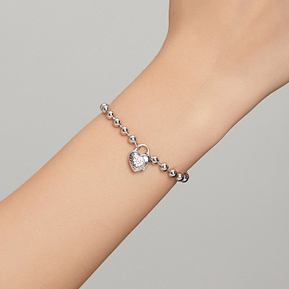 Pandora Style Chain Bracelet, Bead Chain - SCB203