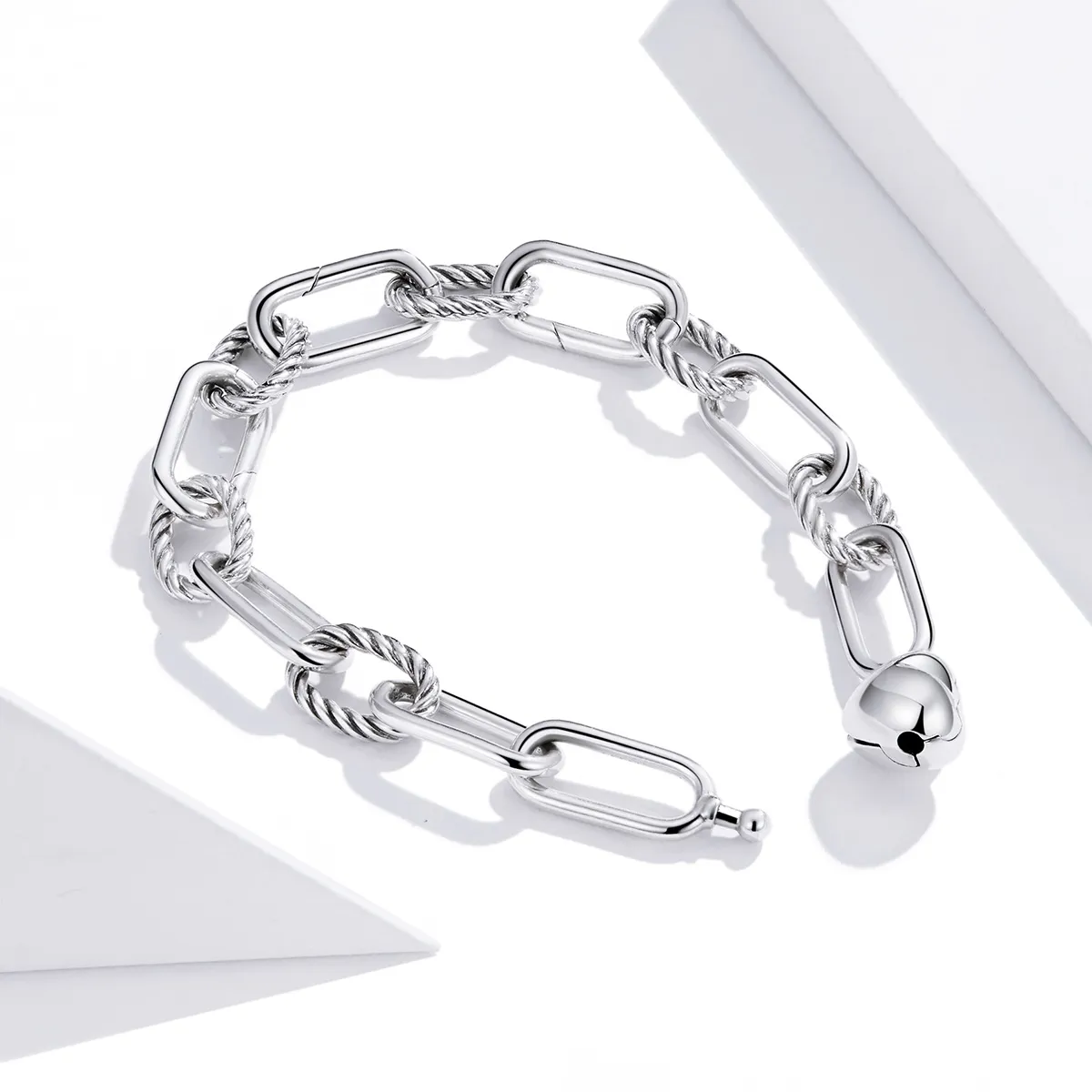 Pandora Style Chain Bracelet, Love of Paper Clips - SCB202