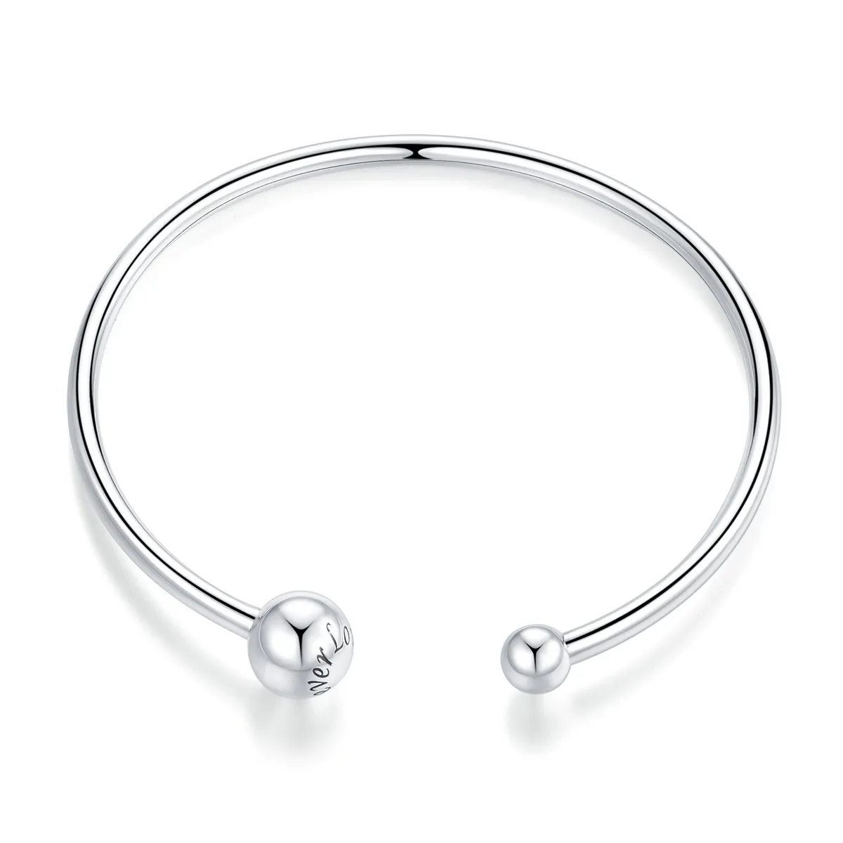 Pandora Style Open Bangle, Simple Stretch - SCB198