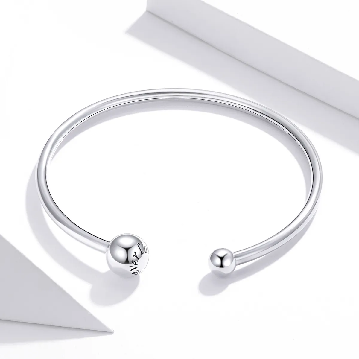 Pandora Style Open Bangle, Simple Stretch - SCB198