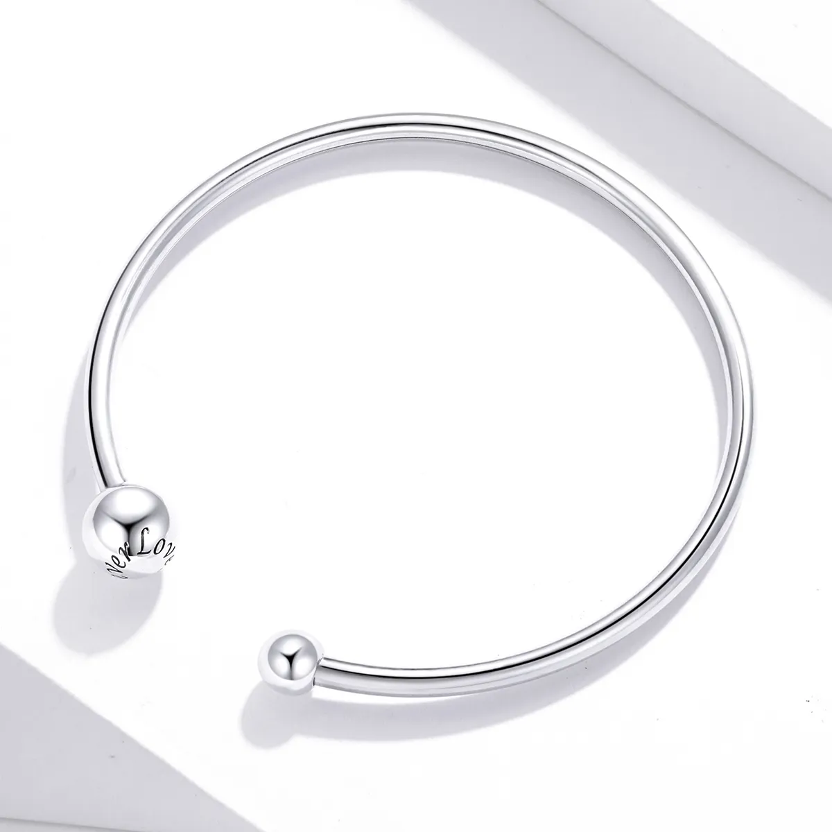 Pandora Style Open Bangle, Simple Stretch - SCB198