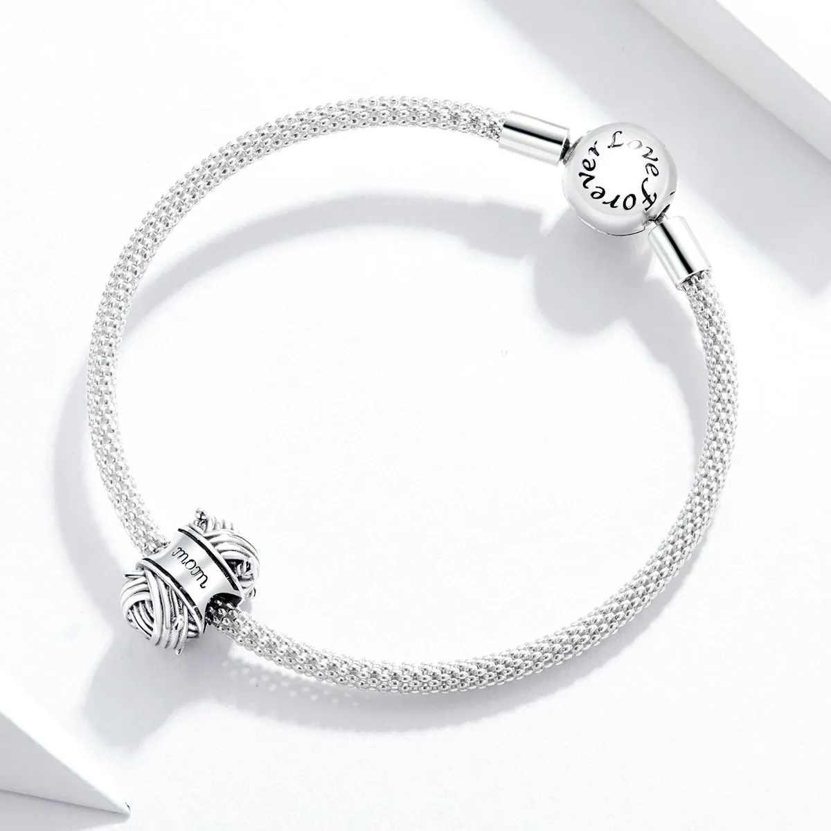 Pandora Style Silver Charm, Ball of Yarn - SCC1654