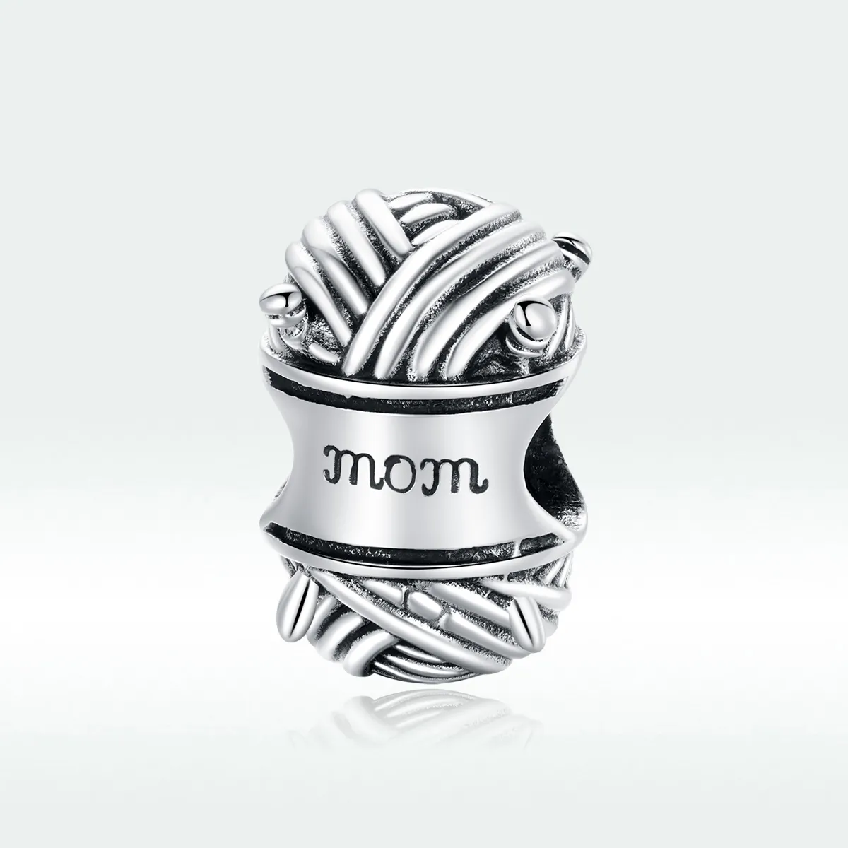 Pandora Style Silver Charm, Ball of Yarn - SCC1654