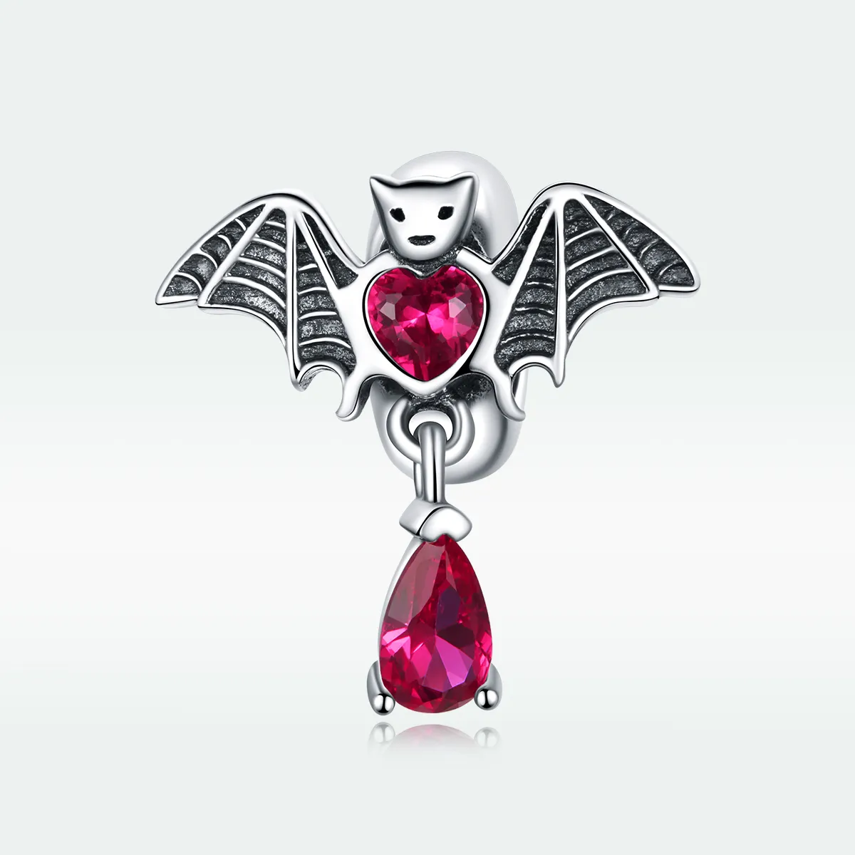 Pandora Style Silver Charm, Bat - SCC1779