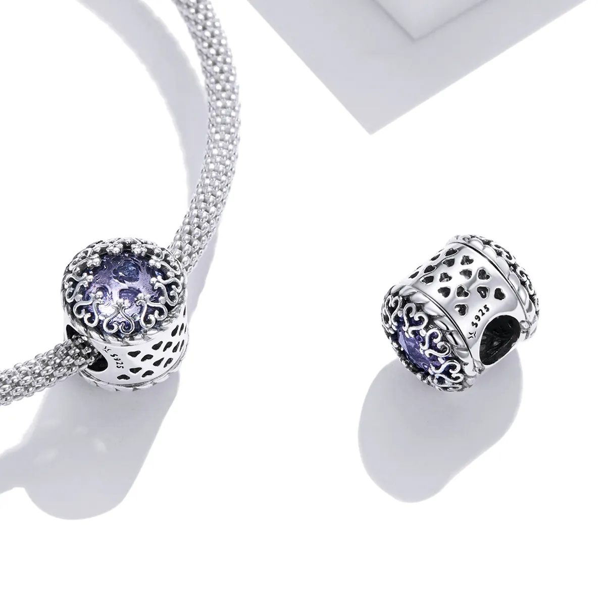 Pandora Style Silver Charm, Beauty Lasts Forever - SCC1791