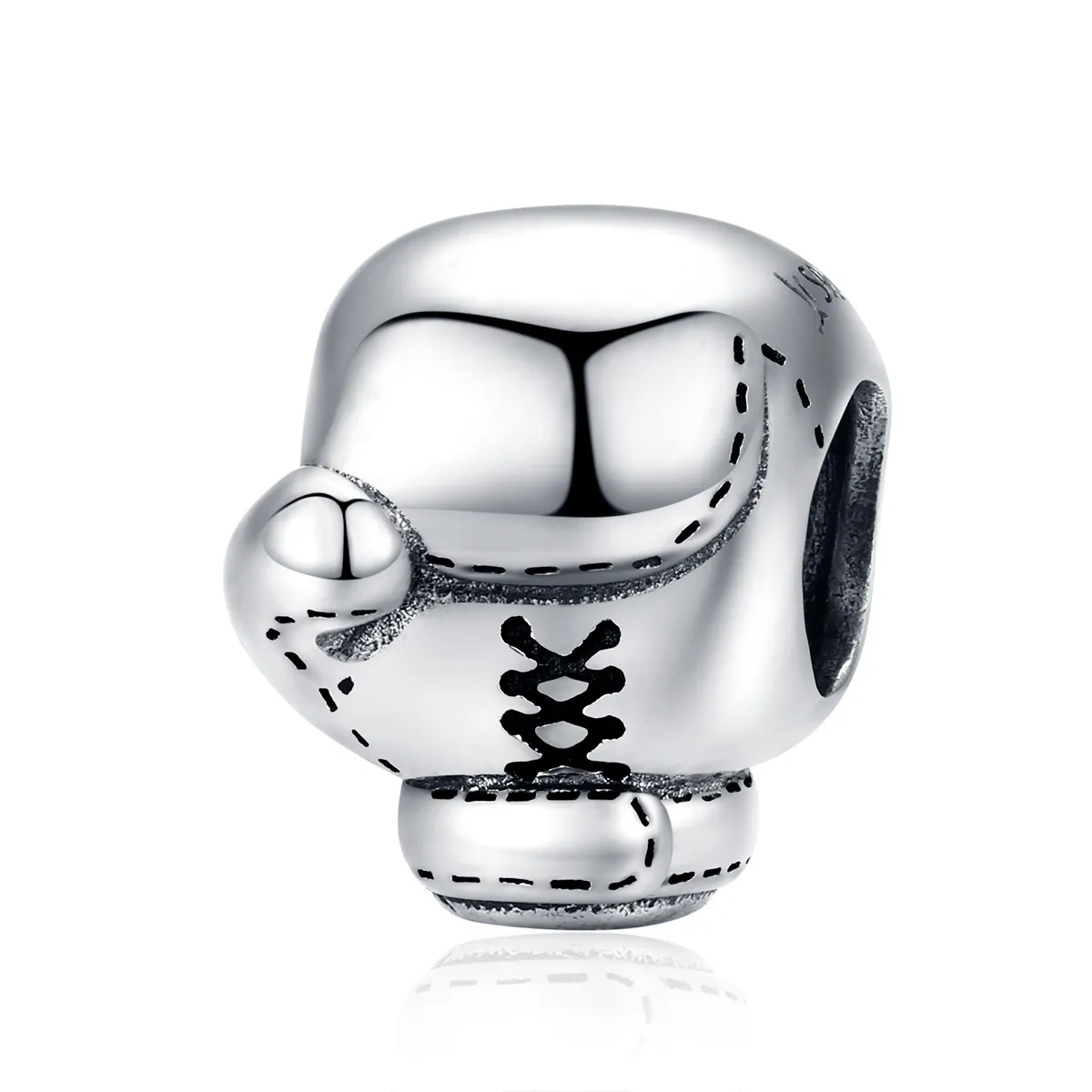 Pandora Style Silver Charm, Boxing Glove - SCC1325