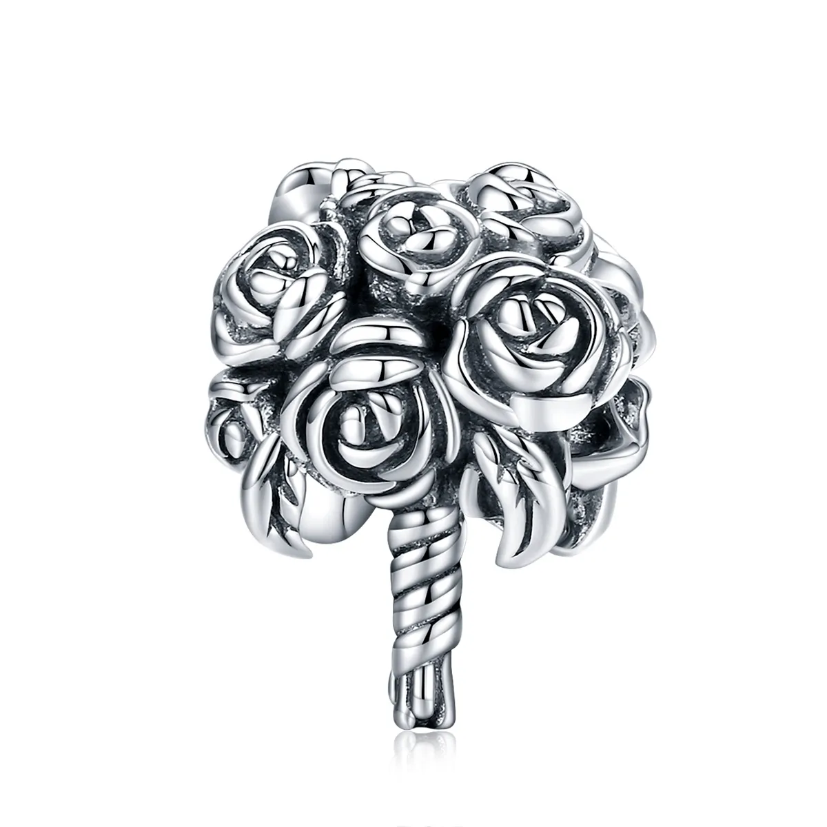 Pandora Style Silver Charm, Brdal Bouquet - SCC1566