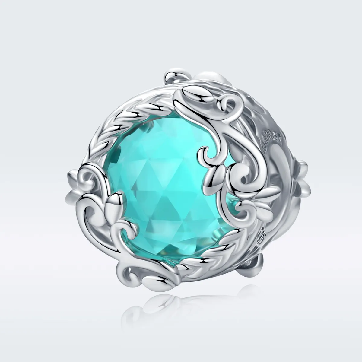 Pandora Style Silver Charm, Cecret Garden - BSC105