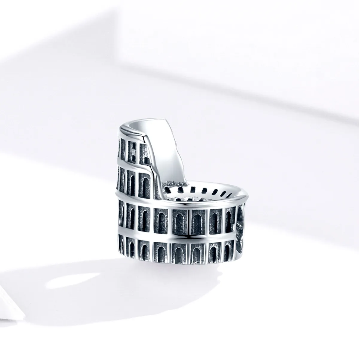 Pandora Style Silver Charm, Colosseum - SCC1543