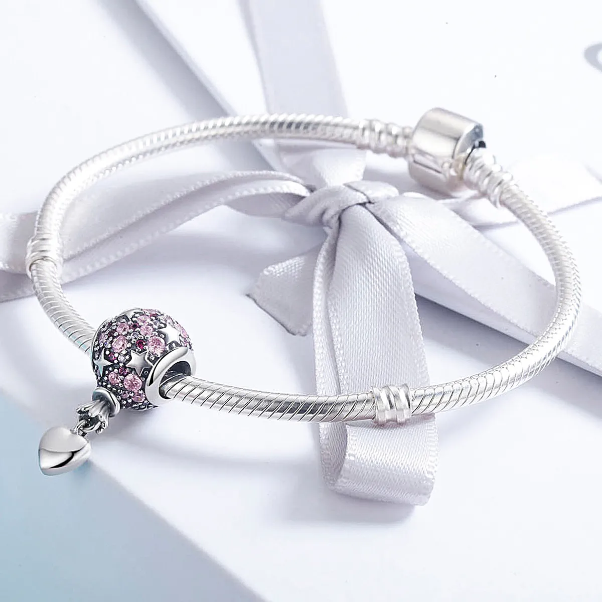 Pandora Style Silver Charm, Confession Balloon - SCC517