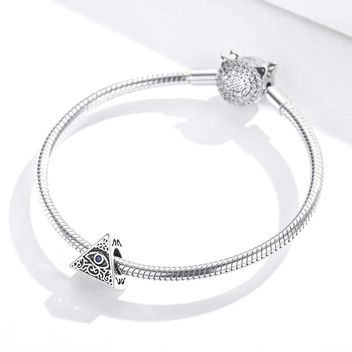 Pandora Style Silver Charm, Devil's Eys - SCC1567