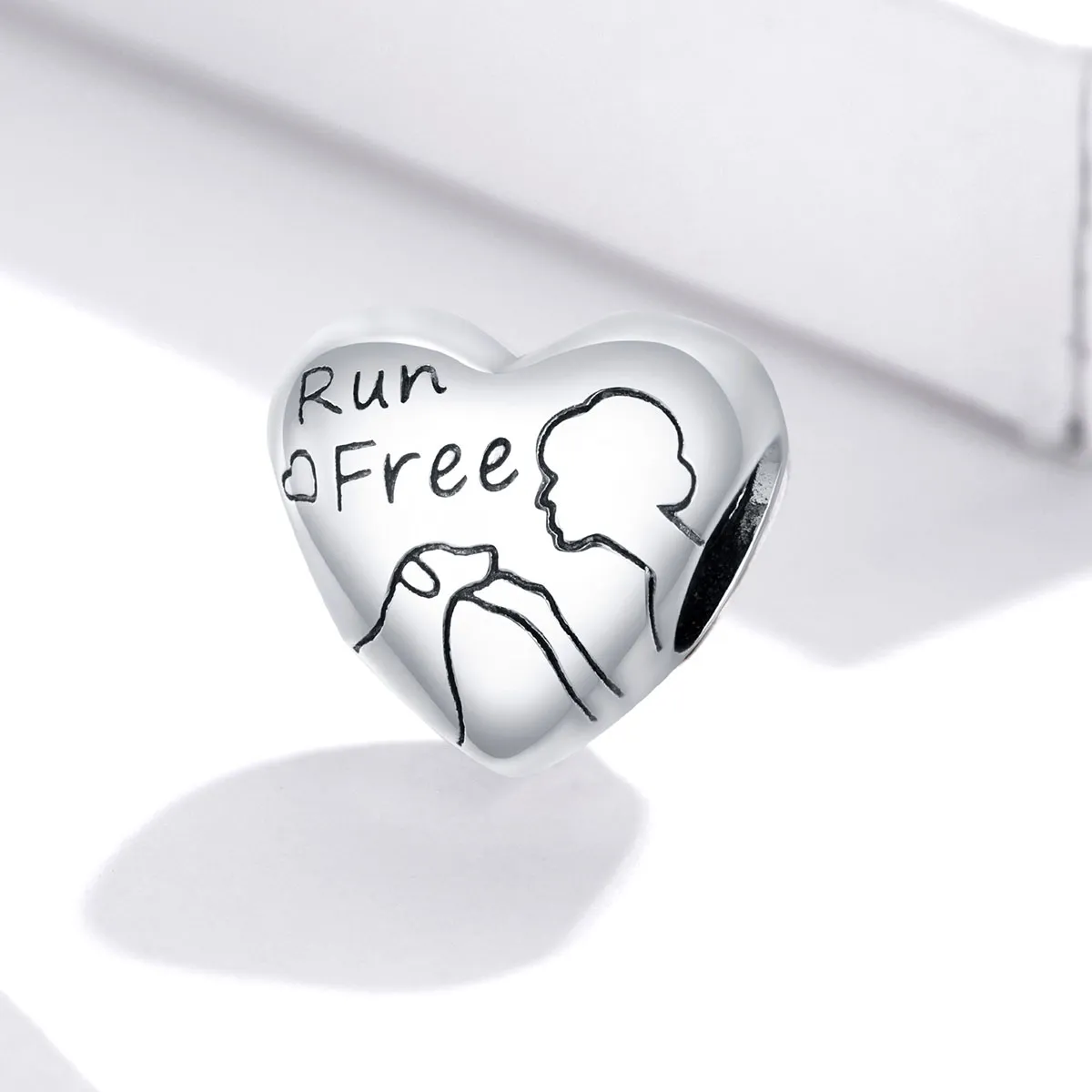 Pandora Style Silver Charm, Dog Mom - SCC1679