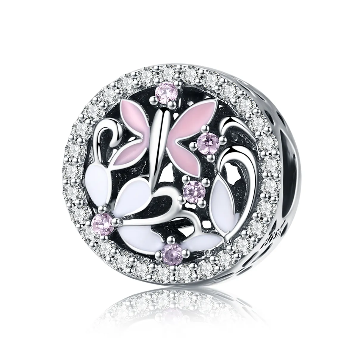 Pandora Style Silver Charm, Dragonfly - SCC757