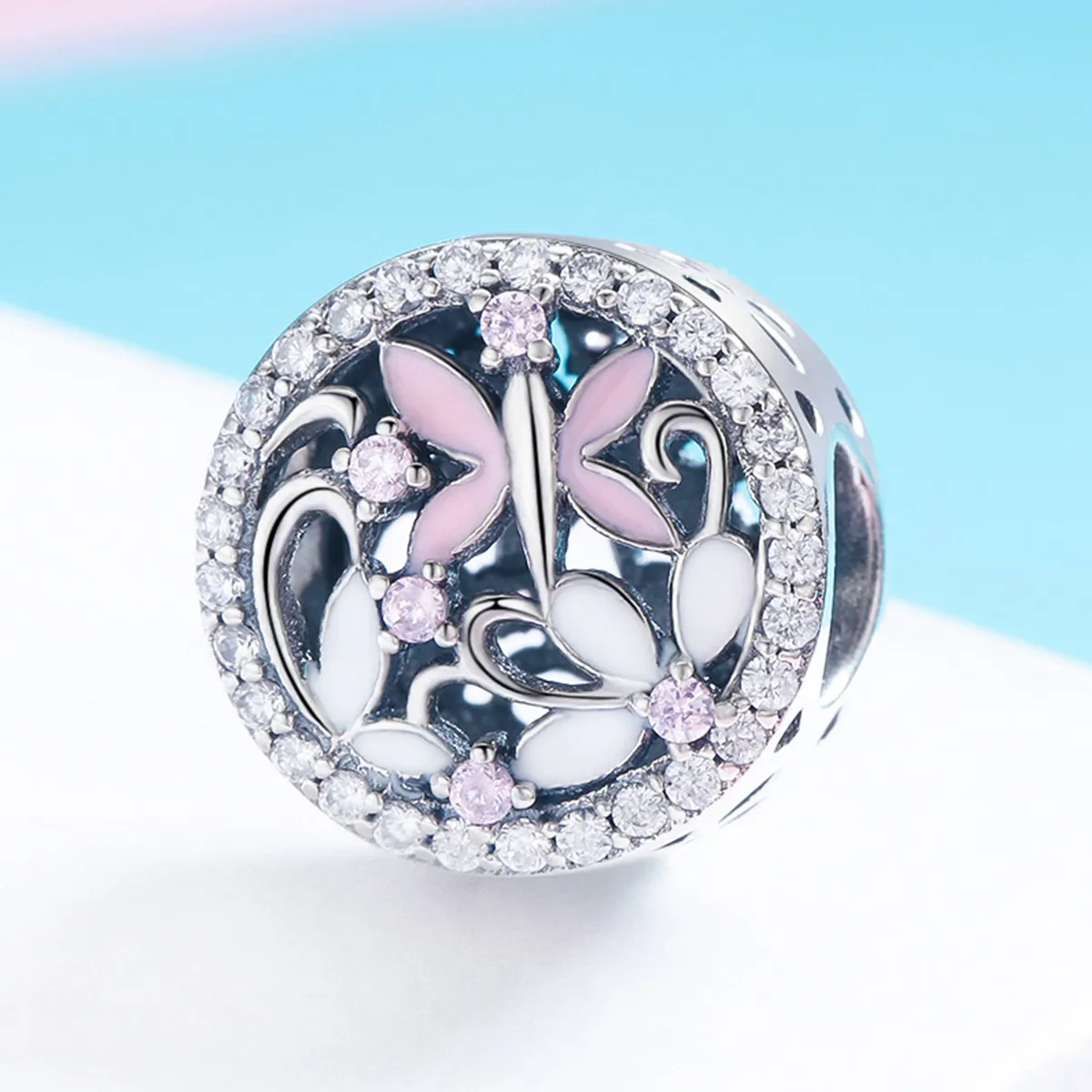 Pandora Style Silver Charm, Dragonfly - SCC757