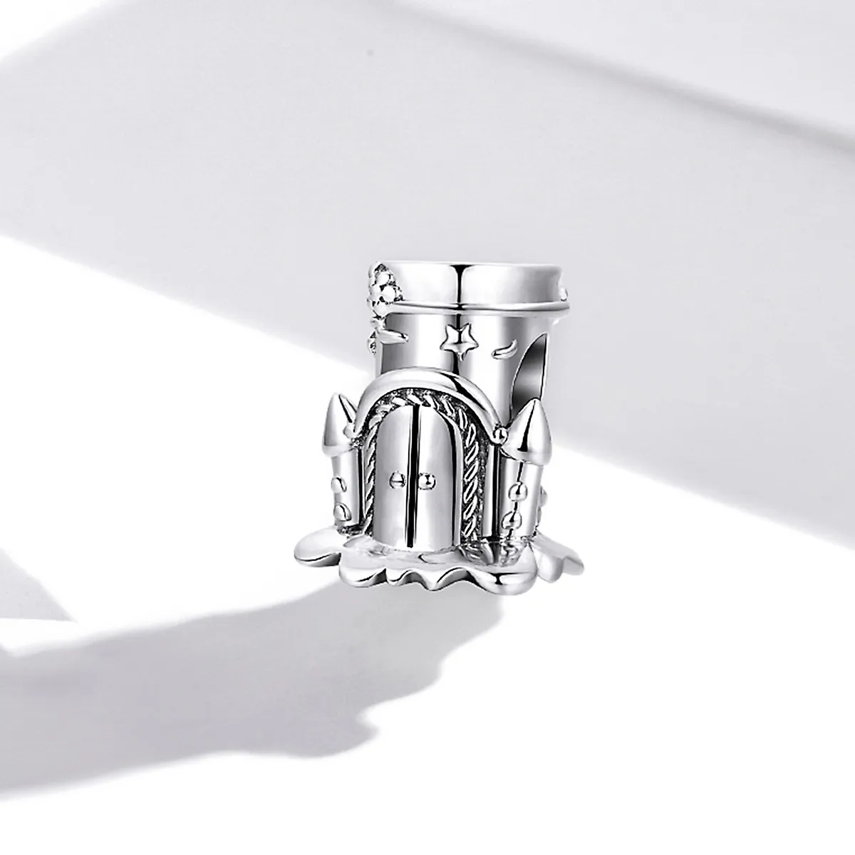 Pandora Style Silver Charm, Forest Castle - SCC1866