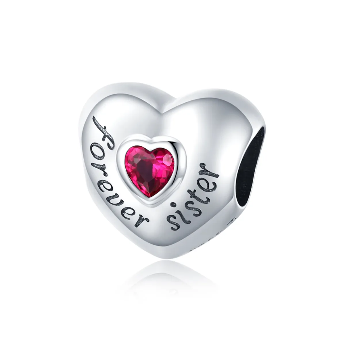 Pandora Style Silver Charm, Forever Love - SCC1835