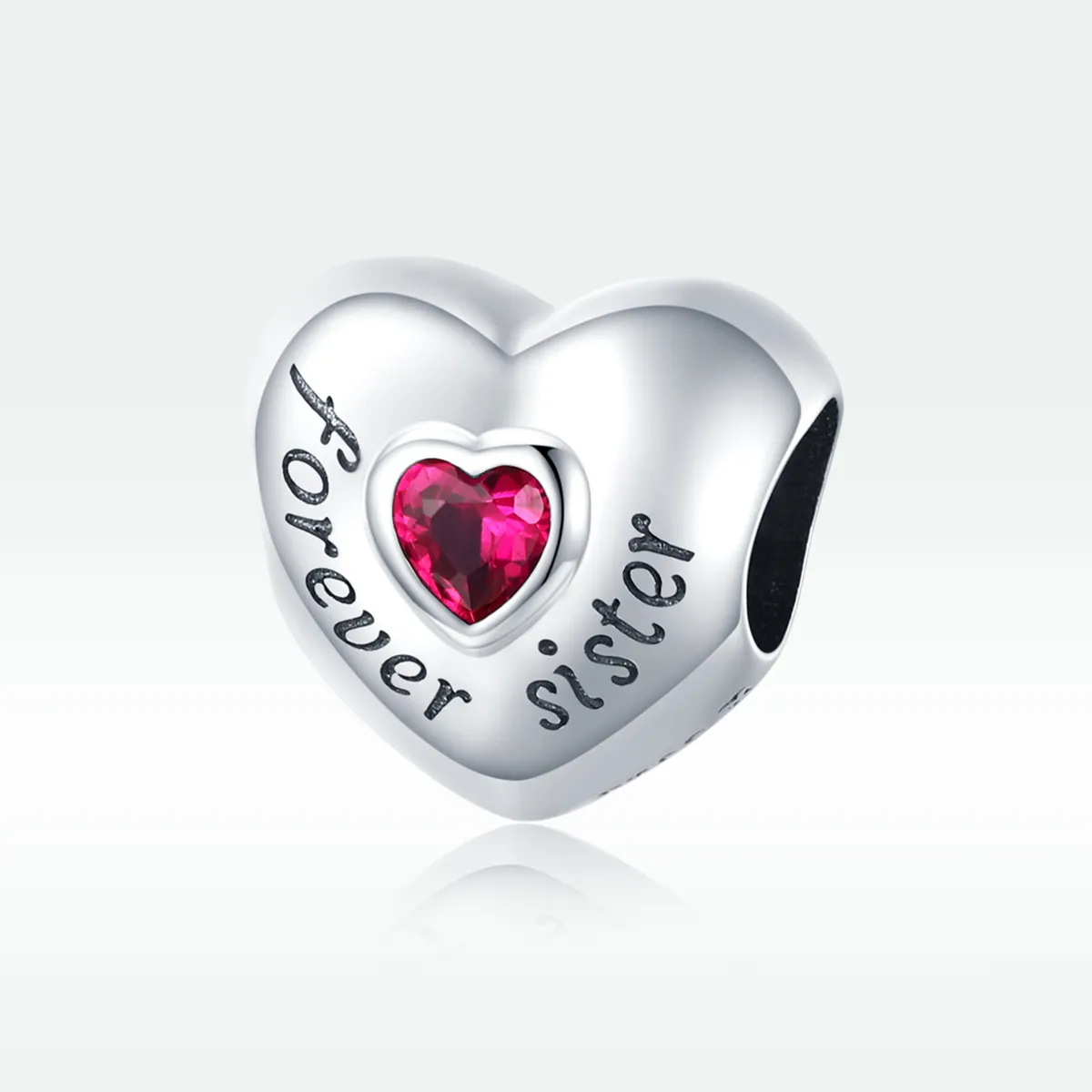 Pandora Style Silver Charm, Forever Love - SCC1835