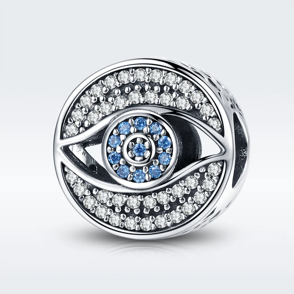 Pandora Style Silver Charm, Guardian Eye - SCC565