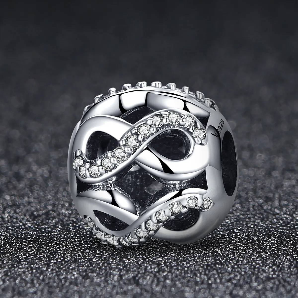 Pandora Style Silver Charm, Infinity - SCC141