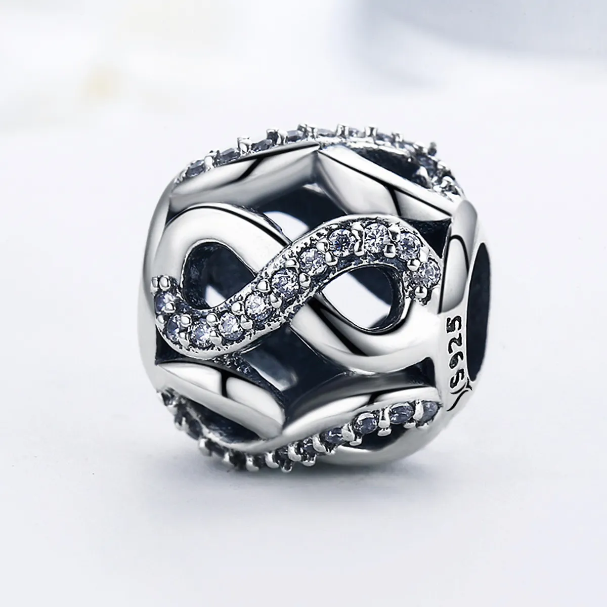 Pandora Style Silver Charm, Infinity - SCC141